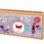 Partners In Wine! Mini Matchbox Cross Stitch Kit, thumbnail 4 of 6