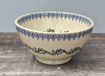Floral Garland Patterned Deep Serving Bowl, 21.5cm, 3 of 3