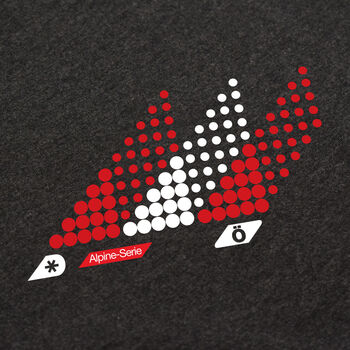 Downhill Ski Austria Grey Organic T Shirt, 2 of 6