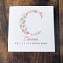 Personalised Christmas Card With Initial, thumbnail 7 of 10