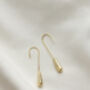 Dangle Hoop Earrings, thumbnail 2 of 2