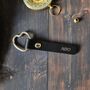 Handmade Leather Personalised Keyring Gift, thumbnail 5 of 8