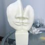 Large Abstract Face Candle, thumbnail 5 of 7