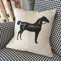 Vintage Equestrian Horse Cushion, thumbnail 2 of 10