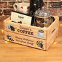 Personalised Coffee Lover Gift Crate, thumbnail 1 of 2
