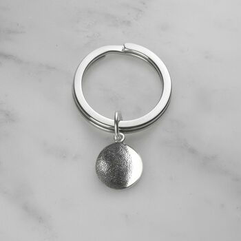 The Day Your Child Was Born Personalised Silver Keyring, 3 of 12