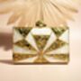 Miami – Gold Mother Of Pearl Clutch, thumbnail 1 of 7
