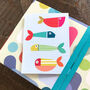 Mini Fish Greetings Card, thumbnail 3 of 5