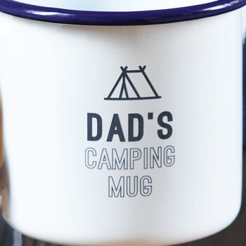 Enamel Personalised Camping Mug, 3 of 5
