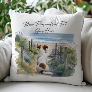 Personalised Jack Russell Dog Beach Walk Collection, 3 of 8