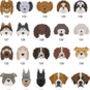 Personalised Dog Breed Ceramic Coaster, thumbnail 10 of 12