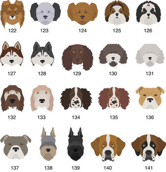 Personalised Dog Breed Ceramic Coaster, 10 of 12