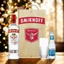 Personalised Smirnoff Vodka Gift Set With Glass And Lemonade, thumbnail 1 of 4