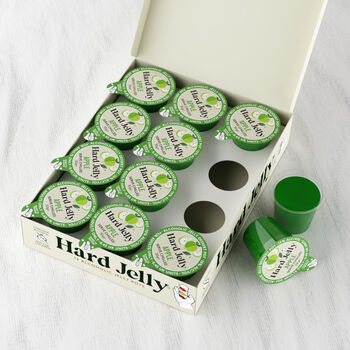Jelly Shots Natural Apple Flavour X 12, 15% Abv, Vegan, 2 of 4