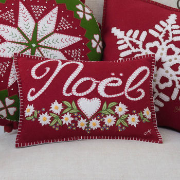 Mini Noel Christmas Cushion, 2 of 4