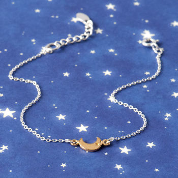 Gold Crescent Moon Inspiration Bracelet, 3 of 9