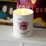 'Bee Awesome' Scented Soy Wax Ceramic Candle, thumbnail 1 of 3