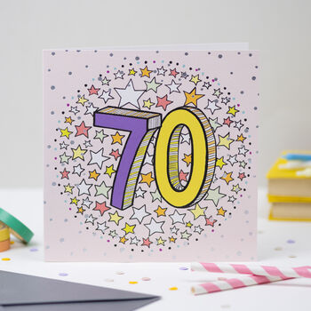 '70th' Birthday Card, 2 of 2