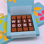 Personalised Well Done Message Chocolates, thumbnail 4 of 7