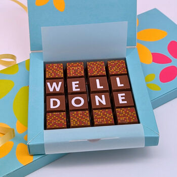Personalised Well Done Message Chocolates, 4 of 7
