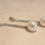 Vintage Style Pearl Earring, thumbnail 3 of 3