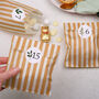 Scandinavian Fill Your Own Christmas Advent Calendar With Bronze Bags, thumbnail 1 of 3