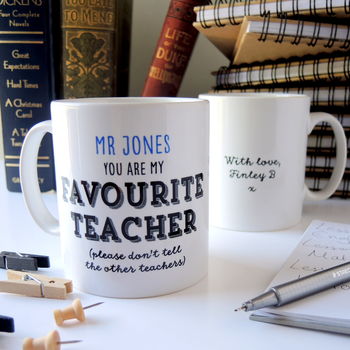 Personalised Favourite Teacher Mug, 3 of 3