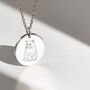 Custom Pet Portrait Necklace, thumbnail 4 of 10