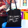'Best Teacher Award Goes To You' Tote Bag, thumbnail 1 of 6