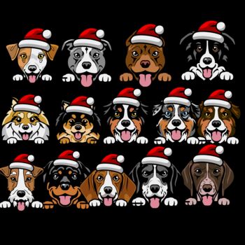 Personalised Dog Christmas Wrapping Paper, 3 of 8