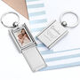 Personalised Guardian Angel Frame Keyring, thumbnail 1 of 5