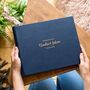 Personalised Large Leather Wedding Guest Book, thumbnail 8 of 12