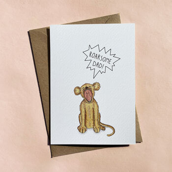 Roarsome Dad! Card, 6 of 6