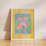 Personalised 'Blooming Brilliant' Teacher Floral Print, thumbnail 5 of 6