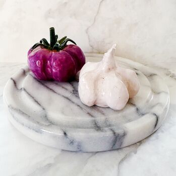 Home Decor Accessory Handmade Ceramic Garlic, 8 of 11