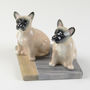 French Bulldog Salt And Pepper Shakers, thumbnail 1 of 2