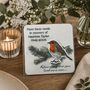 Personalised Robin Funeral Favours With Flower Seeded Robin, Memorial Gifts, thumbnail 1 of 4