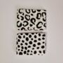 Black And White Animal Print Sensory Muslin Squares Set, thumbnail 3 of 4