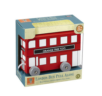 Personalised Pull Along London Bus, 4 of 6
