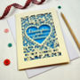Personalised Papercut 'On Your Wedding Day' Card, thumbnail 7 of 10