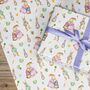 Christening Rabbit Wrapping Paper Roll Or Folded, thumbnail 2 of 3