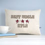 Personalised Stars Cushion Gift For Father's Day, thumbnail 7 of 12