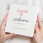 Welcome To The World New Baby Girl Card, thumbnail 1 of 7