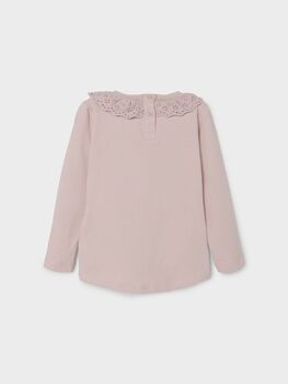 Venice Detailed Long Sleeve Collar Top, 4 of 8