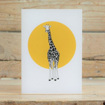 Giraffe Spot Card, 2 of 2
