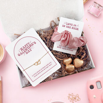 Galentines Day Cute Accessories Valentines Gift Box For Her Stars, 6 of 8