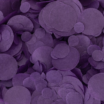 Purple Wedding Confetti | Biodegradable Paper Confetti, 2 of 5