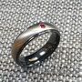 Zirconium Wedding, Promise Or Ruby Anniversary Ring, thumbnail 1 of 5
