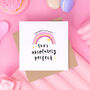 'She's Absolutely Perfect' New Baby Girl Card, thumbnail 2 of 2