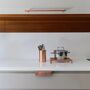 Verdigris Solid Copper Utensil Holder, thumbnail 5 of 5